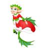 Red Festive Centaur Hippocamp