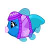Violet Winter Flying Fish