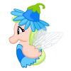Blue Pixie Elfie Seapony