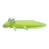 Green Glowing Axolotl