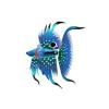 Aqua Dragontail Betta