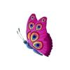 Pink Peacock Butterfly