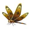 Gold Fantasy Dragonfly