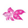 Pink Love Veiltail