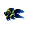 Blue Superveiltail