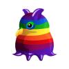 Colorstripe Dumbo Octopus