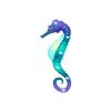 Aqua Twilight Seahorse