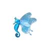 Aqua Snowflake Butterfly Seahorse