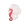 Red Heartwing Seahorse