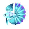 Aqua Purpletip Dreamfish